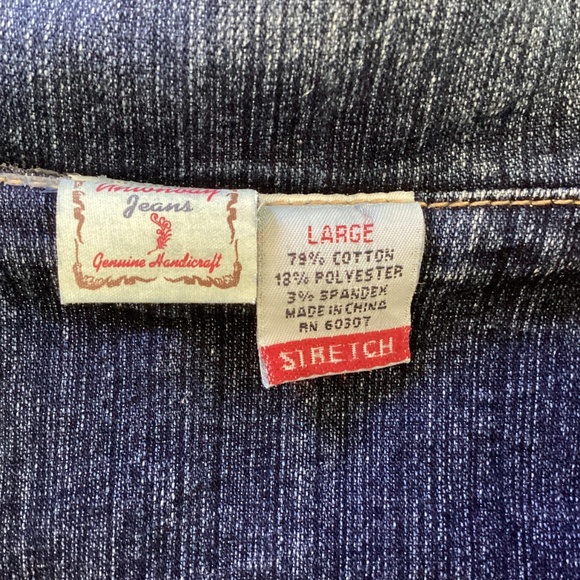 Unionbay Jeans Denim Taylored Snap Front Jacket - Picture 6 of 8